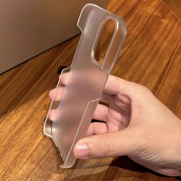 Matte Frameless Shockproof iPhone Case