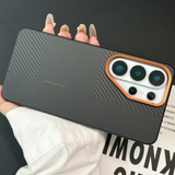 Fiber Texture Shockproof Samsung Cases
