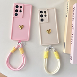 Love Wrist Strap Case Samsung Cases