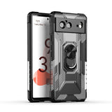 Armor Anti-fall Google Pixel Case with Ring - HoHo Cases For Google Pixel 5A / Black