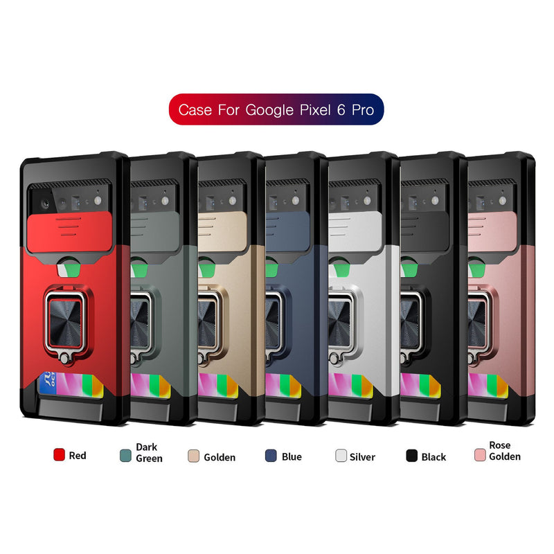 Armor Shockproof Google Pixel Case with Camera Slider - HoHo Cases
