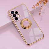 Ring Plating Samsung Galaxy Case - HoHo Cases Samsung Galaxy S21 / Purple