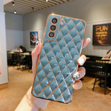 Luxury Soft Geometric Samsung Galaxy Case - HoHo Cases Samsung Galaxy S22 / Gray