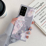 Banana Leaf & Flowers Samsung Case - HoHo Cases Samsung Galaxy S22 / c