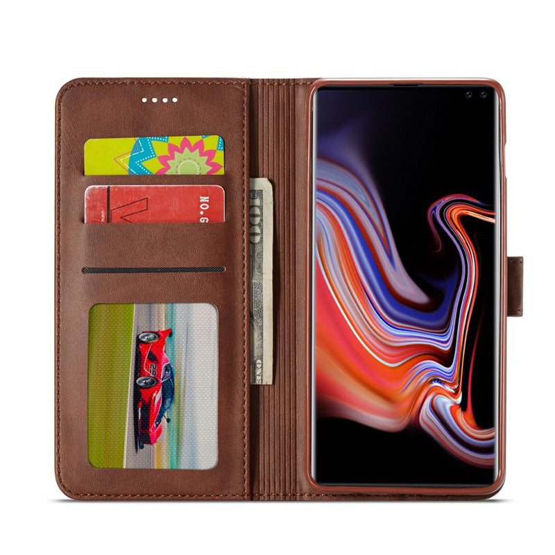 Vintage Leather Wallet Samsung Galaxy Case