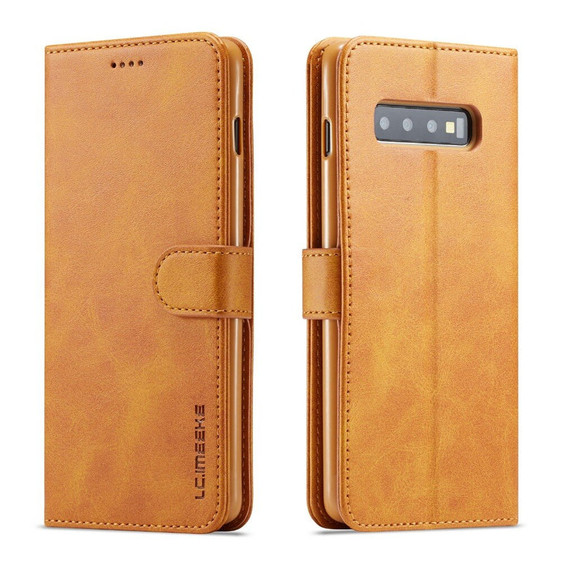 Vintage Leather Wallet Samsung Galaxy Case