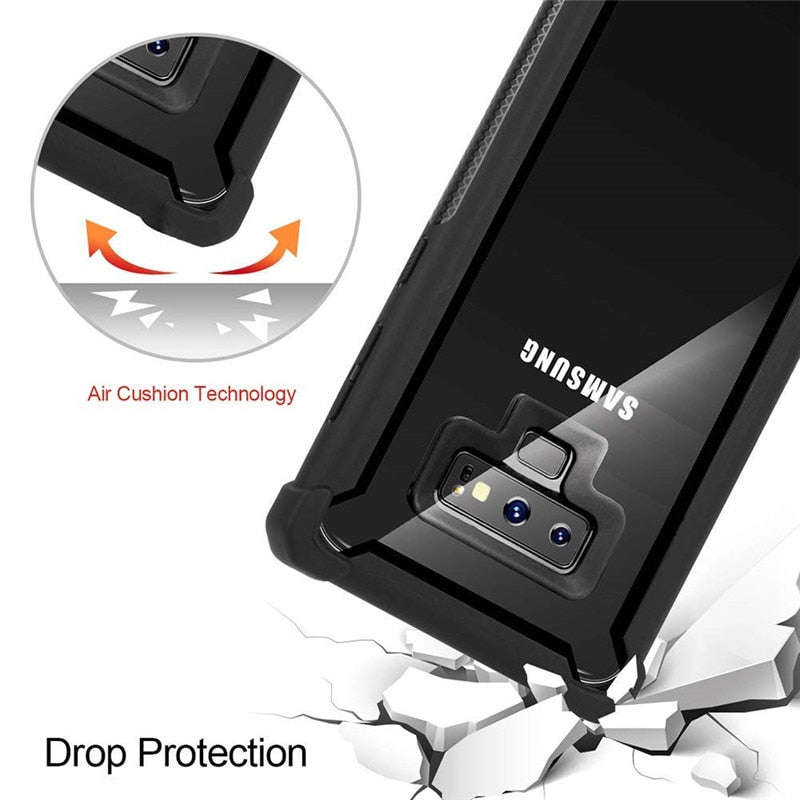 Shockproof Clear Frame Samsung Galaxy Case - HoHo Cases