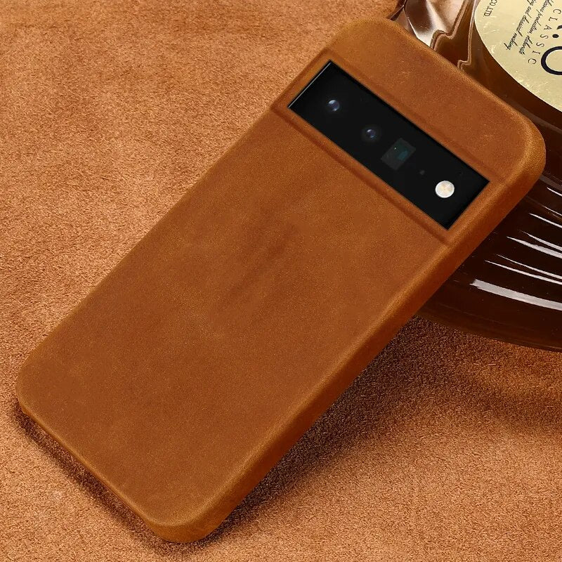 Genuine PULL-UP Leather Google Pixel Case
