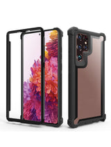 Shockproof Clear Frame Samsung Galaxy Case - HoHo Cases For Samsung Galaxy S20 / Black