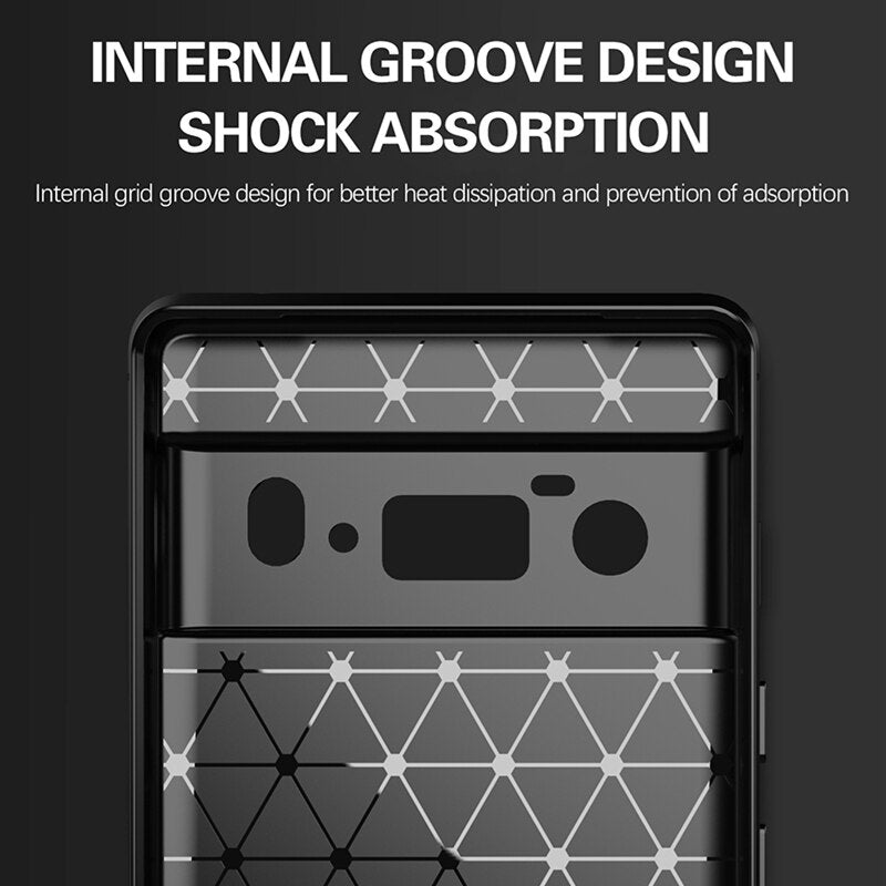 Luxury Shockproof Bumper Google Pixel Case - HoHo Cases