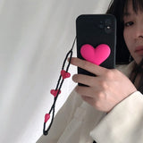 Wrist Bracelet 3D Heart Samsung Galaxy Case