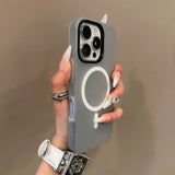 Luxury Candy Color MagSafe Matte iPhone Case