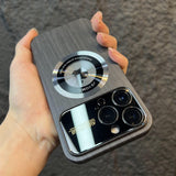 Wood Grain Magsafe iPhone 15 Cases