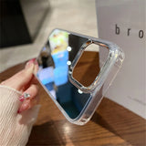 Luxury Plating Make Up Mirror iPhone Case