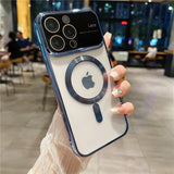 Plating Clear Magsafe iPhone Case