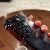 Luxury Plating Transparent Silicone iPhone Case - HoHo Cases