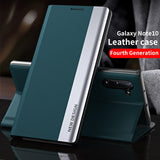 Plating Leather Magnetic Flip Samsung Galaxy Case - HoHo Cases
