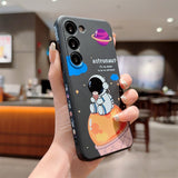Cute Cartoon Astronaut Samsung Galaxy Case - HoHo Cases For Samsung Galaxy S23 / d