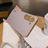Luxury Plating Matte Armor Samsung Case - HoHo Cases Samsung Galaxy S23 / Rose Gold