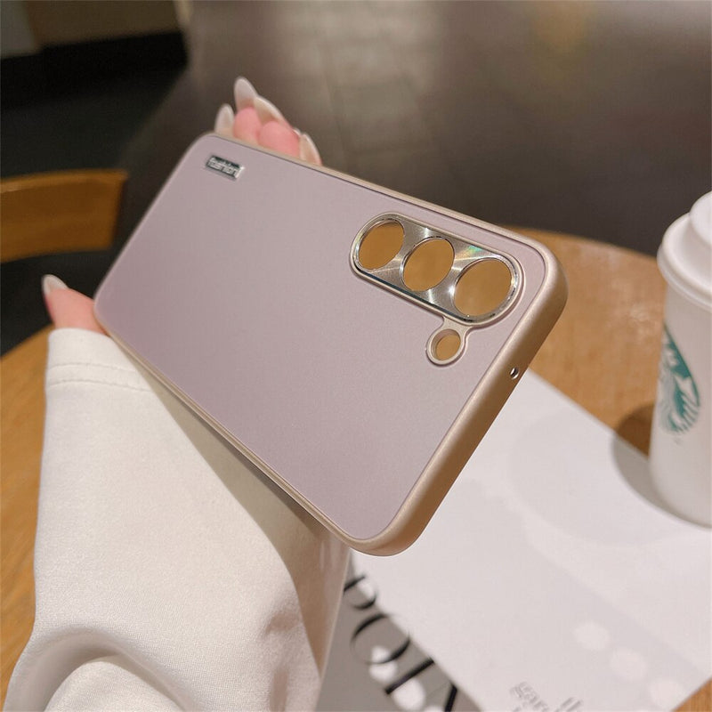 Luxury Plating Matte Armor Samsung Case - HoHo Cases Samsung Galaxy S23 / Rose Gold