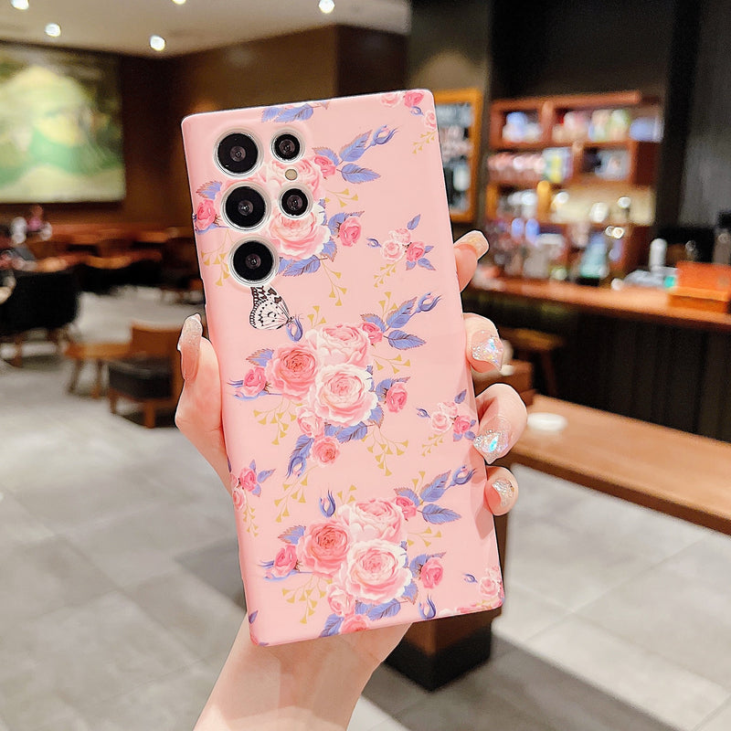 Classic Flowers Samsung Galaxy Case - HoHo Cases For Samsung Galaxy S23 / B