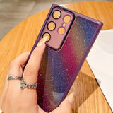 Luxury Rainbow Glitter Samsung Galaxy Cases