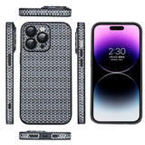 PU Leather Soft iPhone Case - HoHo Cases For iPhone 11 / Gray-Black