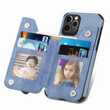 Zipper Wallet Carbon Fiber iPhone Case