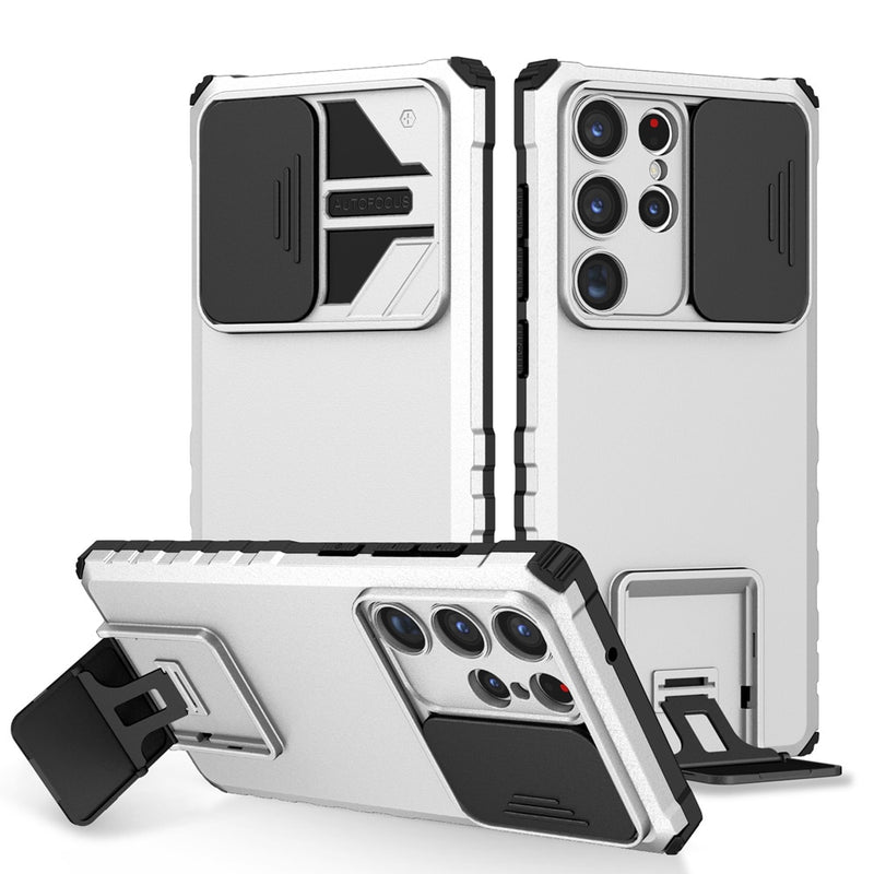 Extra Strong Shockproof Samsung Galaxy Case - HoHo Cases For Samsung Galaxy S23 / White