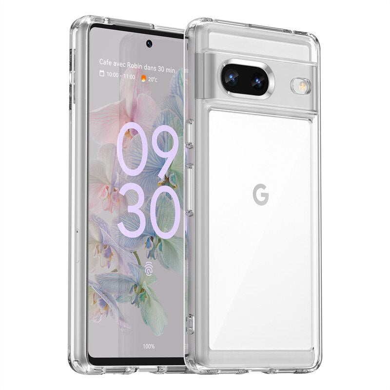 Shockproof Candy Google Pixel Case - HoHo Cases For Google Pixel 7 / Clear