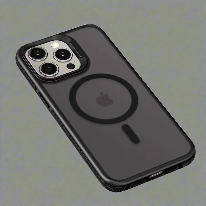 Magnetic Luxury Matte Translucent iPhone Case
