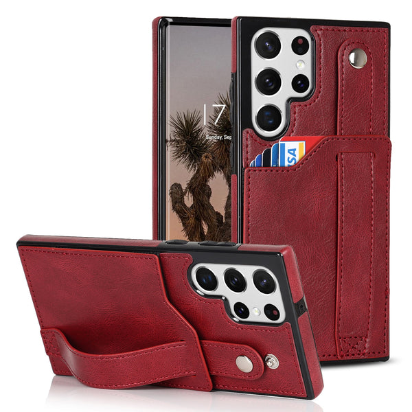 Wrist Strap Wallet Samsung Galaxy Case