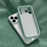 Luxury Morandi Colors Soft iPhone Case