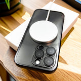 Modern Plating Clear Magsafe iPhone 15 Cases