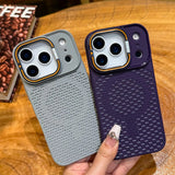 Cooling Breathable Lens Bracket iPhone Case