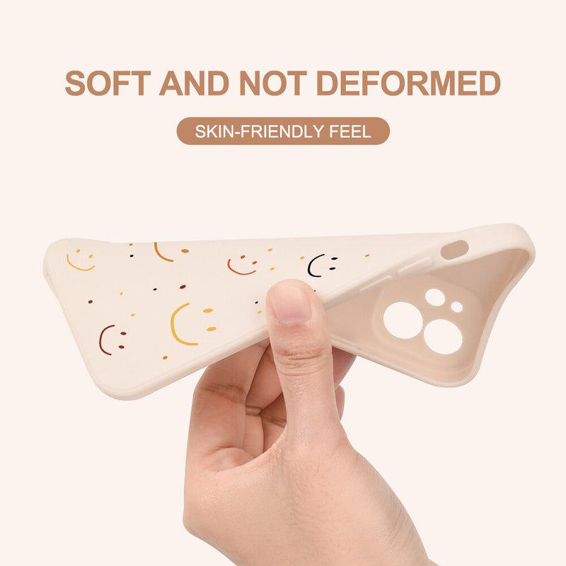 Cute Smile Silicone Samsung Galaxy Case - HoHo Cases