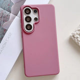 Liquid Silicone Flocking Protective Samsung Case