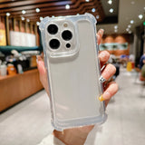 Luxury Shockproof Transparent iPhone Case