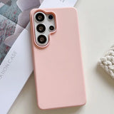 Liquid Silicone Flocking Protective Samsung Case