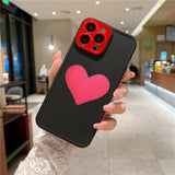 3D Heart Samsung Galaxy Case - HoHo Cases Samsung Galaxy S22 / Black