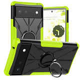 Armor Shockproof Google Pixel Case with Ring - HoHo Cases For Google Pixel 6 / Green