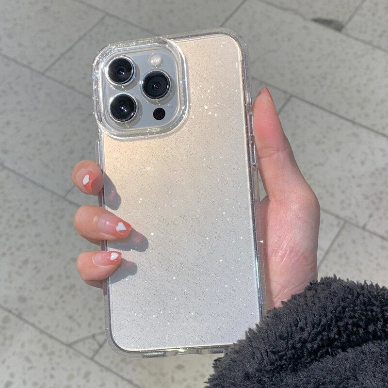 Glitter Transparent Samsung Galaxy Case - HoHo Cases