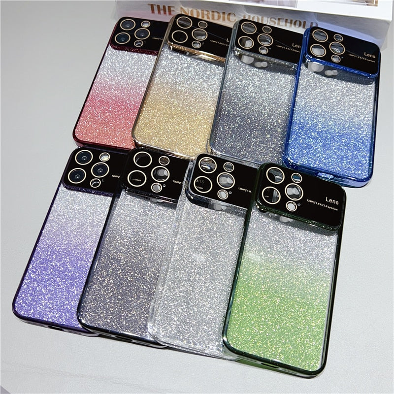 Luxury Glitter Plating iPhone Case