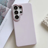 Liquid Silicone Flocking Protective Samsung Case