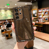 Soft TPU Glitter Transparent Samsung Case