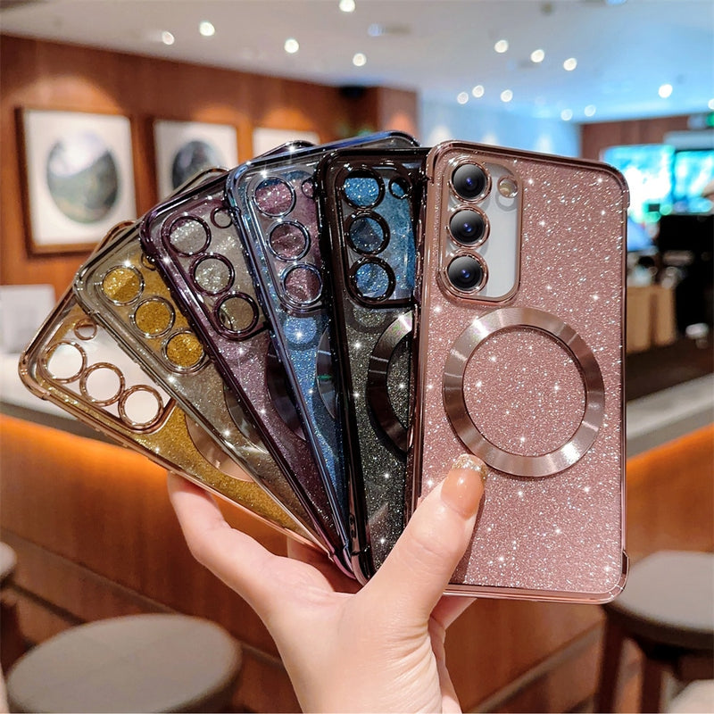 Luxury Glitter Bling Samsung MagSafe Case - HoHo Cases