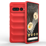 Anti-Slip Bump Step Google Pixel Case - HoHo Cases For Google Pixel 6A / Red