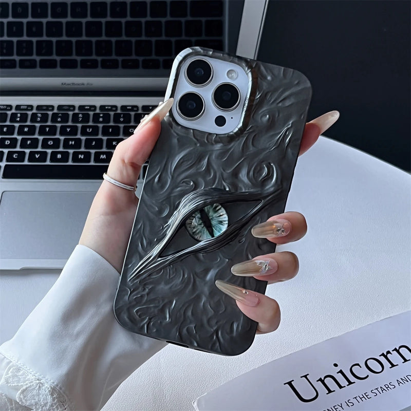 3D Evil Halloween iPhone Case