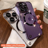 Luxury Plating Clear Frameless iPhone Case - HoHo Cases