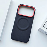 Luxury Magnetic Soft TPU Nylon iPhone Case